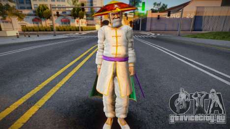 Dead Or Alive 5 - Gen Fu (Costume 1) 1 для GTA San Andreas