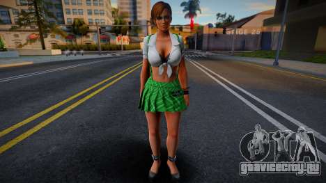DOA Lisa Hamilton Schoolgirl для GTA San Andreas