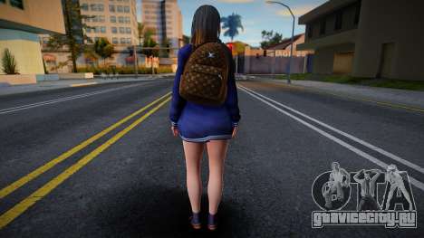 DOAXVV Nanami - Autumn School Wear 2 для GTA San Andreas
