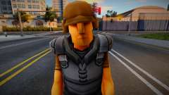 Toon Soldiers (Brown) для GTA San Andreas