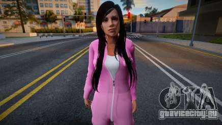 Monki Construction Suit (Pink) для GTA San Andreas