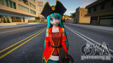 PDFT Hatsune Miku Pirate для GTA San Andreas