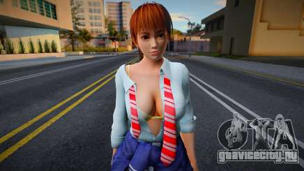 DOAXVV Kasumi Spring School Wear 1 для GTA San Andreas