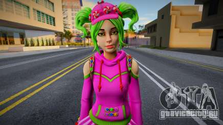 Fortnite Zoey Candy Girl для GTA San Andreas