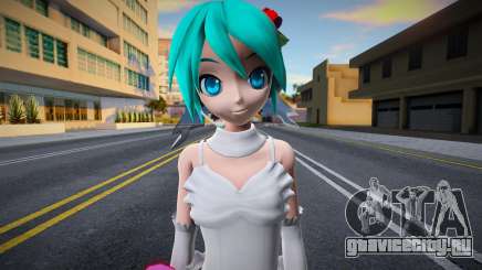 PDFT Hatsune Miku White Dress для GTA San Andreas