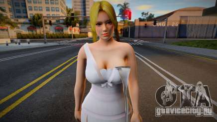 Helena white dress 1 для GTA San Andreas