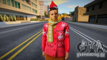 Claude Xmas v1 для GTA San Andreas