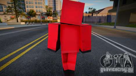 Minecraft Squid Game - Trangle Guard для GTA San Andreas