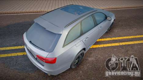 Audi RS6 Avant (RUS Plate) для GTA San Andreas