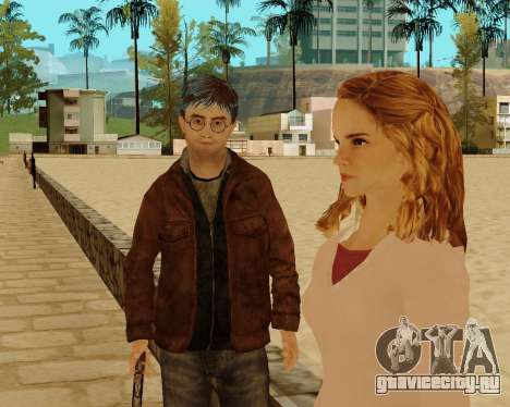 Hermione from HP6 для GTA San Andreas