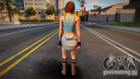 Jill Valentine (Kasumi) Resident Evil 3 v1 для GTA San Andreas