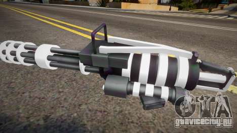 White Tron Legacy - Minigun для GTA San Andreas