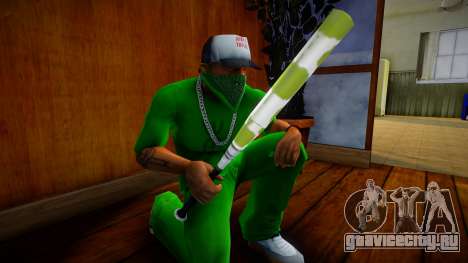 Jungle Baseball Bat для GTA San Andreas