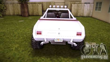 Ford Mustang Sandroadster для GTA Vice City