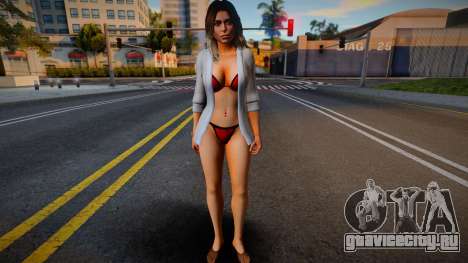 Lara Croft Fashion Casual - Normal Bikini v4 для GTA San Andreas