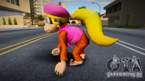 Dixie Kong from Super Smash Bros. Brawl для GTA San Andreas