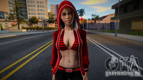 Harley Quinn Hoody 1 для GTA San Andreas