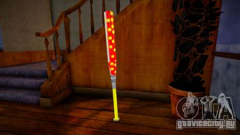 Red baseball bat для GTA San Andreas