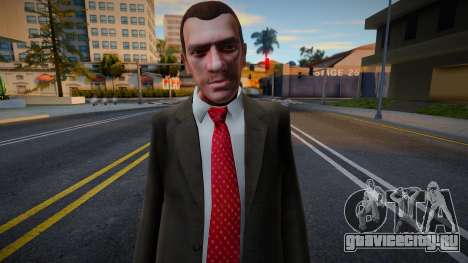 Niko Bellic Suit для GTA San Andreas