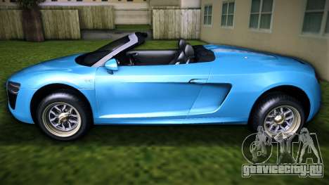 2014 Audi R8 V10 Spyder для GTA Vice City