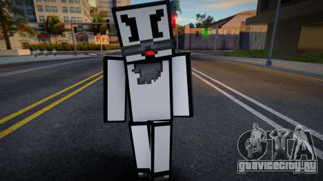 Dmitri - Stickmin Skin from Minecraft для GTA San Andreas