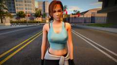 Jill Valentine (Kasumi) Resident Evil 3 v1 для GTA San Andreas