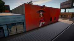 Mural Megumin Konosuba для GTA San Andreas