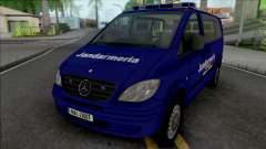 Mercedes-Benz Vito Jandarmeria Romana для GTA San Andreas