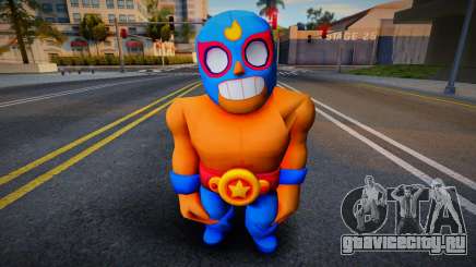 El Primo (Brawl Stars) Skin для GTA San Andreas