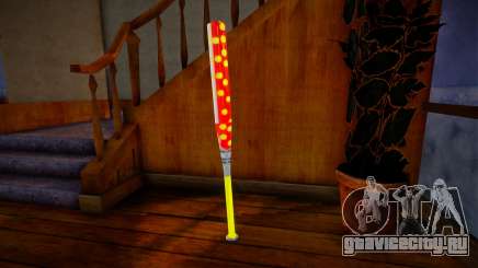 Red baseball bat для GTA San Andreas