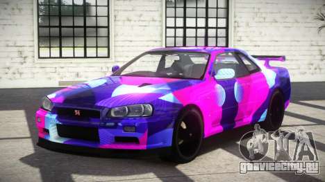 Nissan Skyline R34 Zq S1 для GTA 4