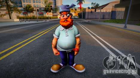 Crazy Dave from Plants vs. Zombies для GTA San Andreas