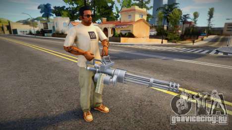 Minigun (from SA:DE) для GTA San Andreas