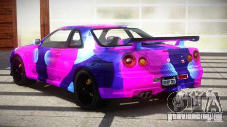 Nissan Skyline R34 Zq S1 для GTA 4