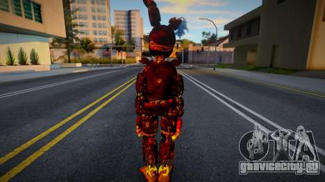 Flaming Springtrap для GTA San Andreas