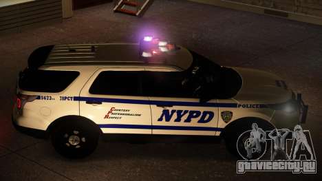 Ford Explorer 2015 NYPD (ELS) для GTA 4