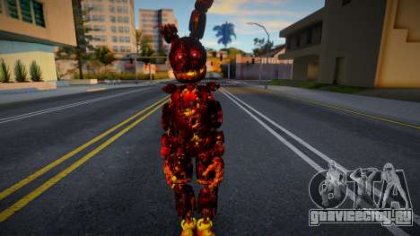 Flaming Springtrap для GTA San Andreas