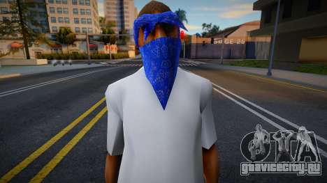 Crip1 Bandana HD для GTA San Andreas