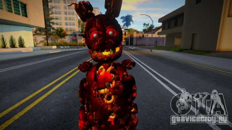 Flaming Springtrap для GTA San Andreas