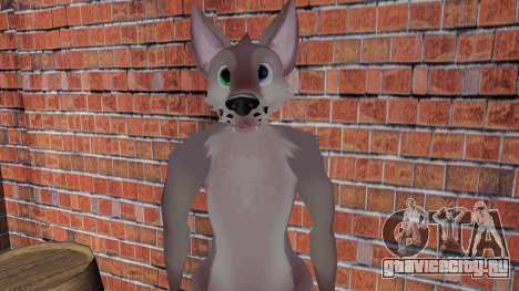 Wolf  Fox Player Model Skin для GTA Vice City