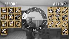Круглые иконки оружия для GTA San Andreas Definitive Edition