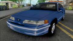 Ford Crown Victoria 1992 [IVF VehFuncs] для GTA San Andreas