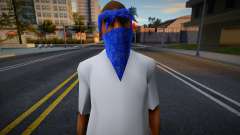 Crip1 Bandana HD для GTA San Andreas