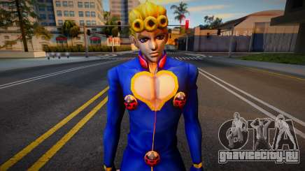 Giorno Giovanna from JJBA Diamond Records 2 для GTA San Andreas