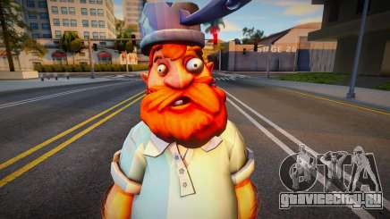 Crazy Dave from Plants vs. Zombies для GTA San Andreas