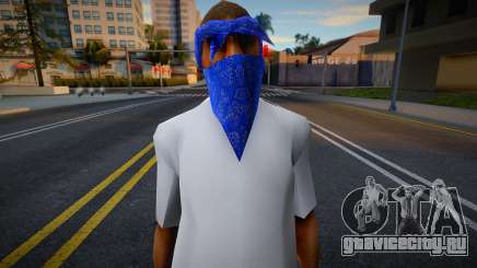 Crip1 Bandana HD для GTA San Andreas