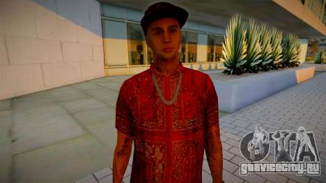 Мужчина в кепке v1 для GTA San Andreas