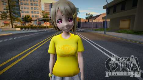 Love Live - Tshirt 102 для GTA San Andreas