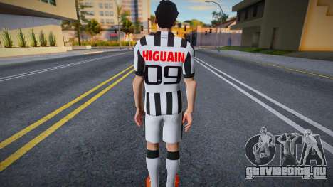 Gonzalo Higuaín для GTA San Andreas