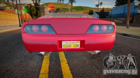 San Fierro License Plate (New York Style) для GTA San Andreas